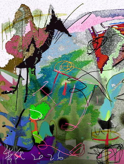 Abstract Color Painting