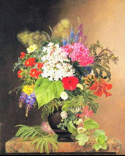Still Life Floral by Johan Laurentz Jensen