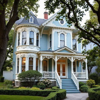 Victorian House with Turret
