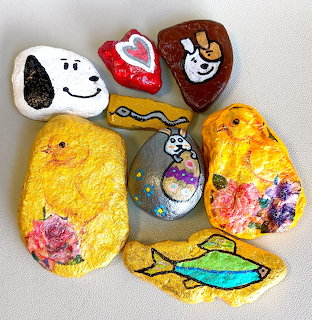 Painted Stone Art
