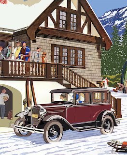 Ford 1931 Winter Lodge