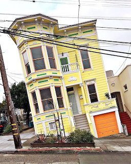 Yellow Victorian House