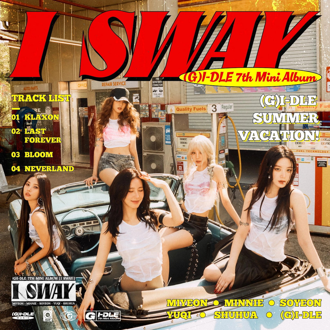 (G)-IDLE I SWAY Album Cover