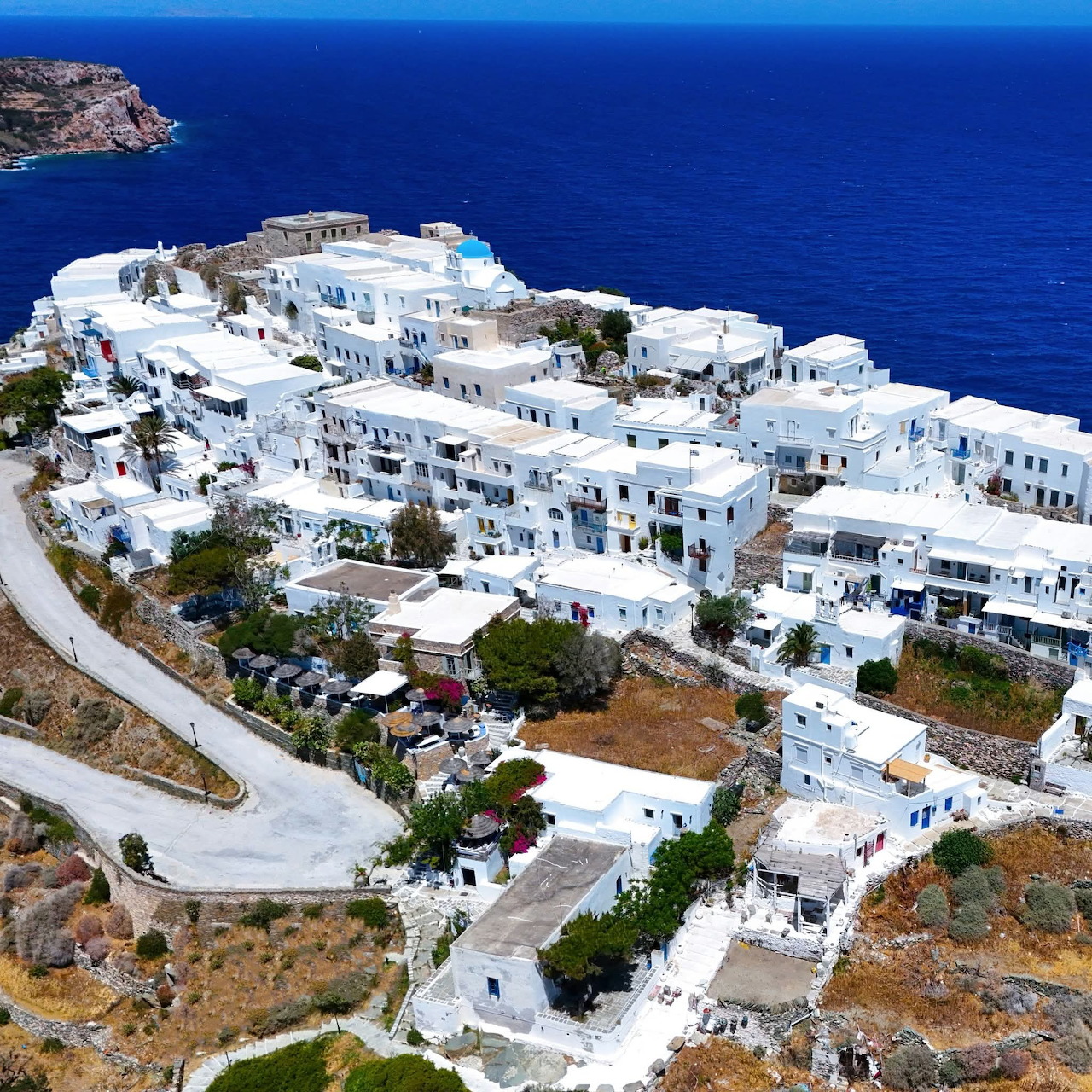 Sifnos Kastro White Village
