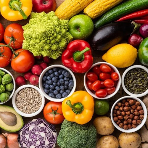 Fresh Fruits and Vegetables