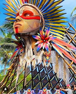 Indigenous Headdress Sculpture