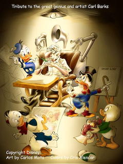 Carl Barks Disney Ducks Tribute
