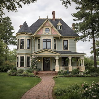 Victorian Home with Turret