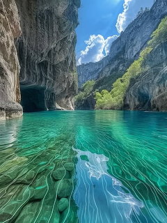 Croatian National Park Gorge