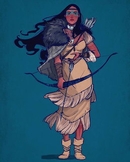 Pocahontas Portrait