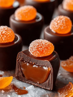 Chocolate Caramel Gummy Candies