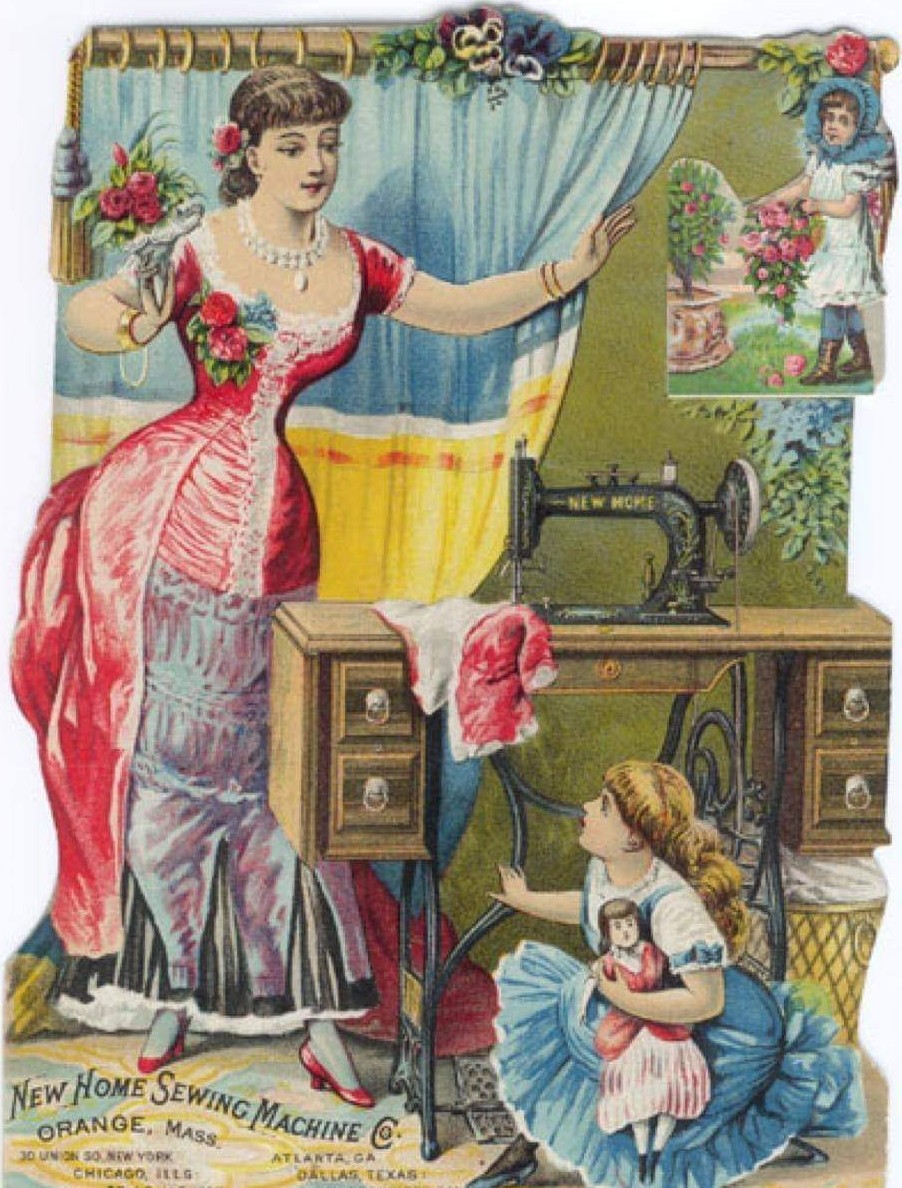 New Home Sewing Machine Ad