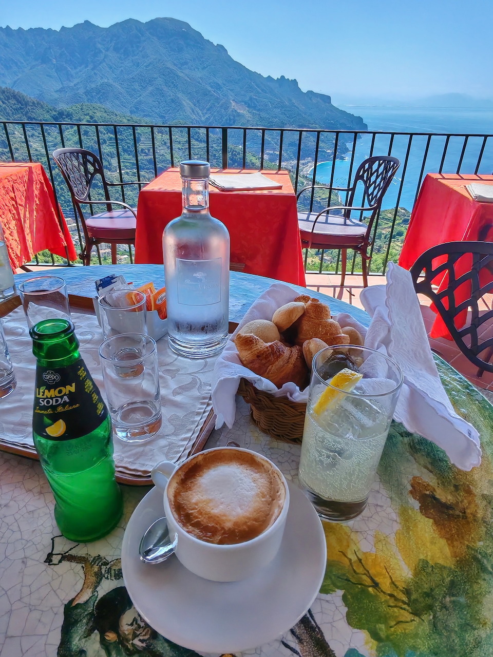 Italian Terrace Cafe View