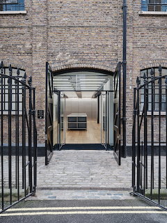 Brick Building Entrance Gate