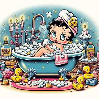 Cartoon Bubble Bath