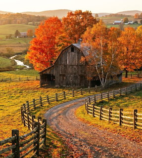 Autumn Barn Vermont