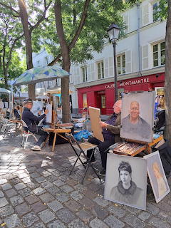 Montmartre Street Artists Paris
