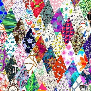 Colorful Pattern Collage