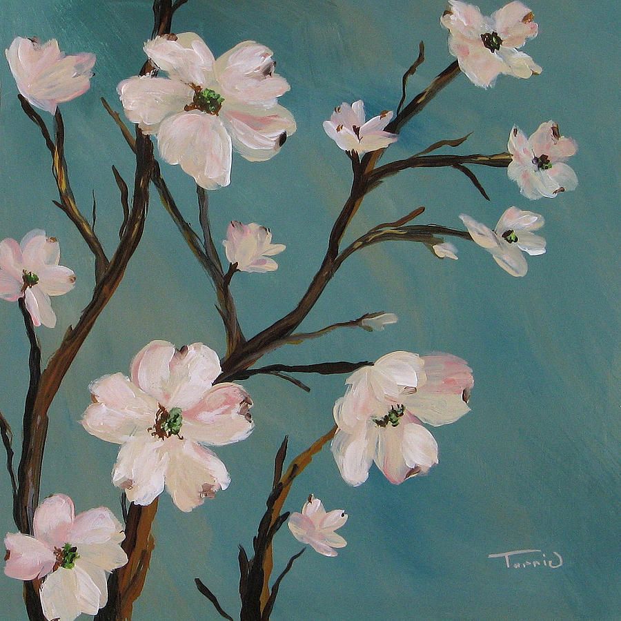 Cherry Blossom Painting