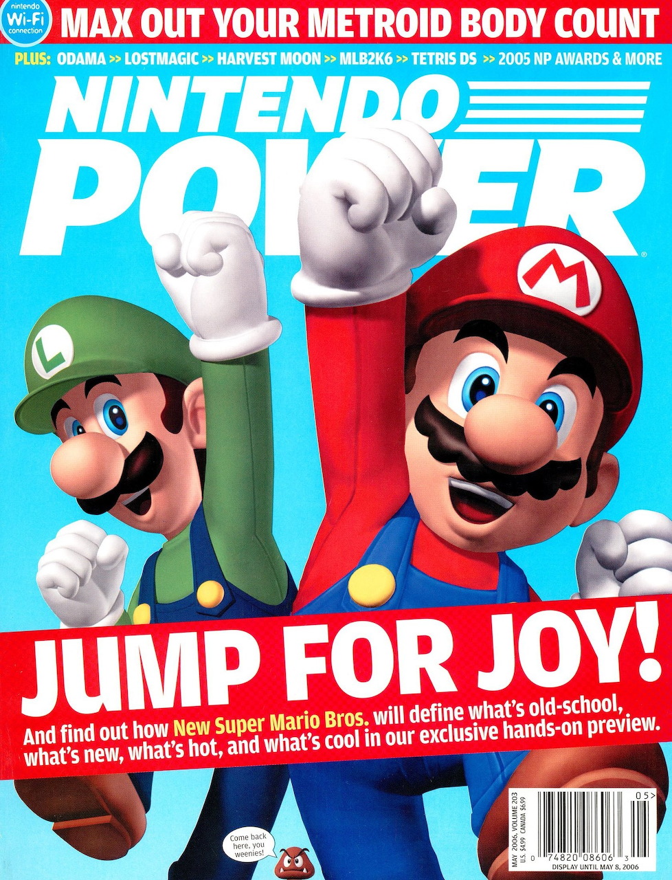 Nintendo Power Mario Cover