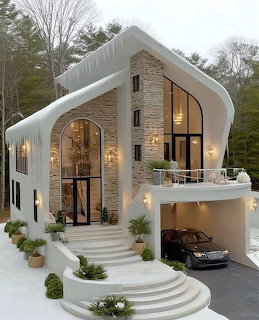 Modern Stone Concrete Home