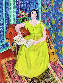 Matisse Woman in Yellow Dress