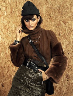 Fashion Model Winter Outfit