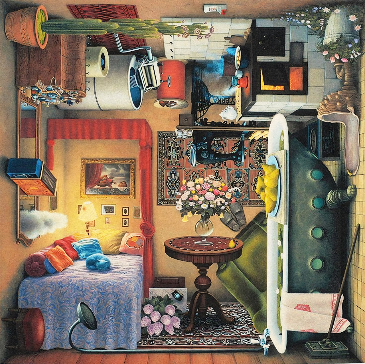 Jacek Yerka Sureal Interior