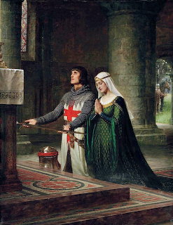 The Dedication by Edmund Blair Leighton