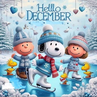 Snopy December Ice Skating