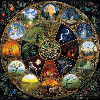Zodiac Wheel Seasons
