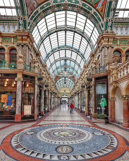 Victorian Shopping Arcade Interior