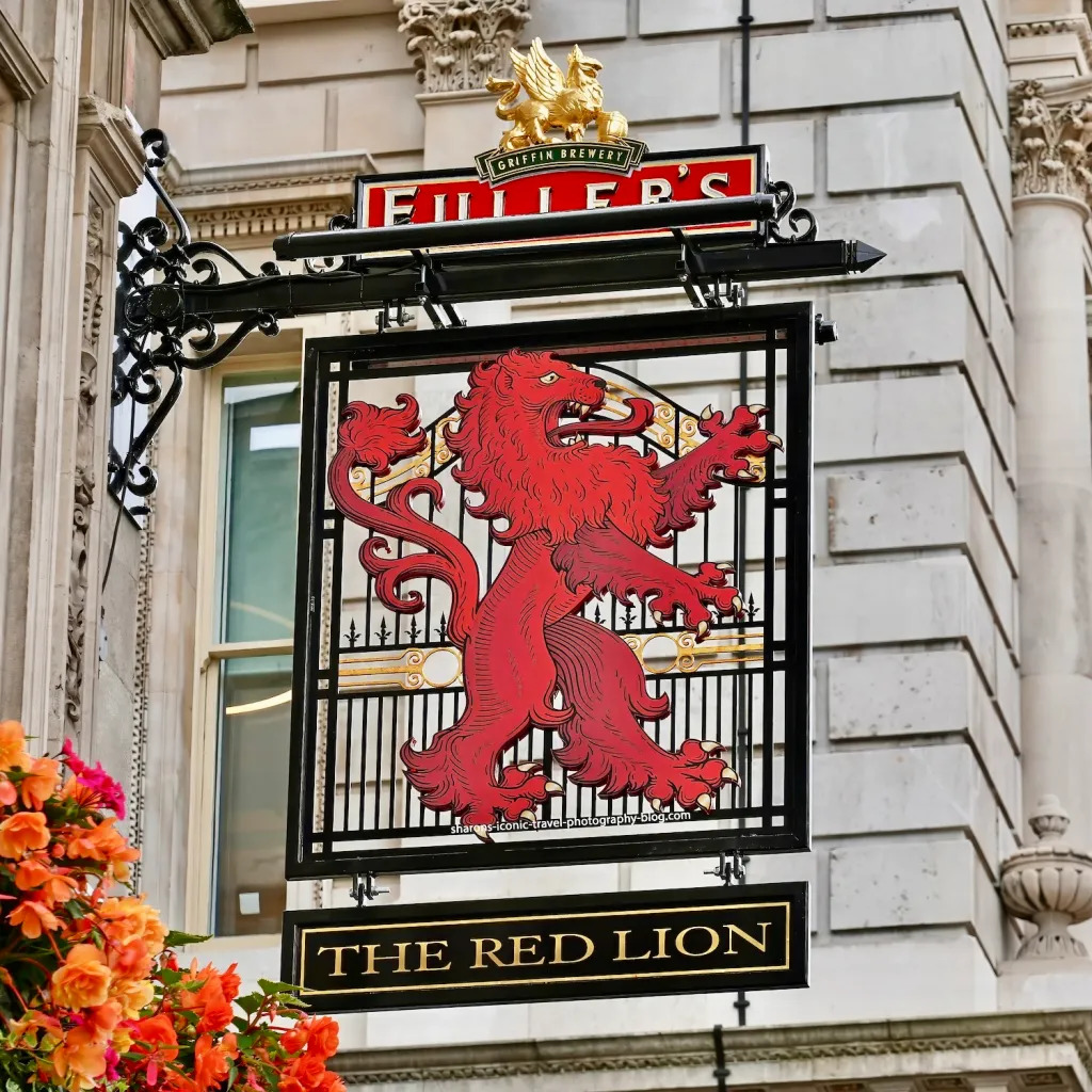 Red Lion Pub Sign Westminster