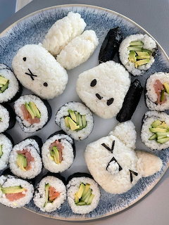Kawaii Rice Ball Sushi Plate