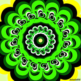 Green Heart Mandala