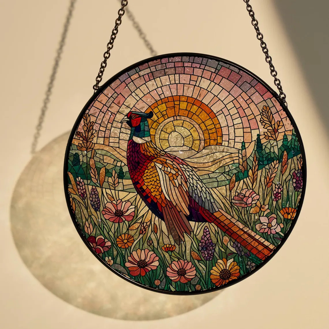 Pheasant Suncatcher