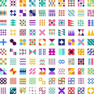 Geometric Pattern Grid