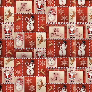 Christmas Patchwork Pattern