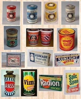 Vintage Dutch Product Tins