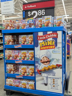 Little Debbie Mini Muffins Display