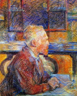 Toulouse-Lautrec Portrait of Van Gogh