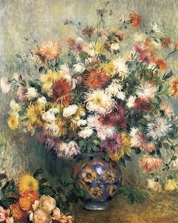 Renoir Dahlias Bouquet
