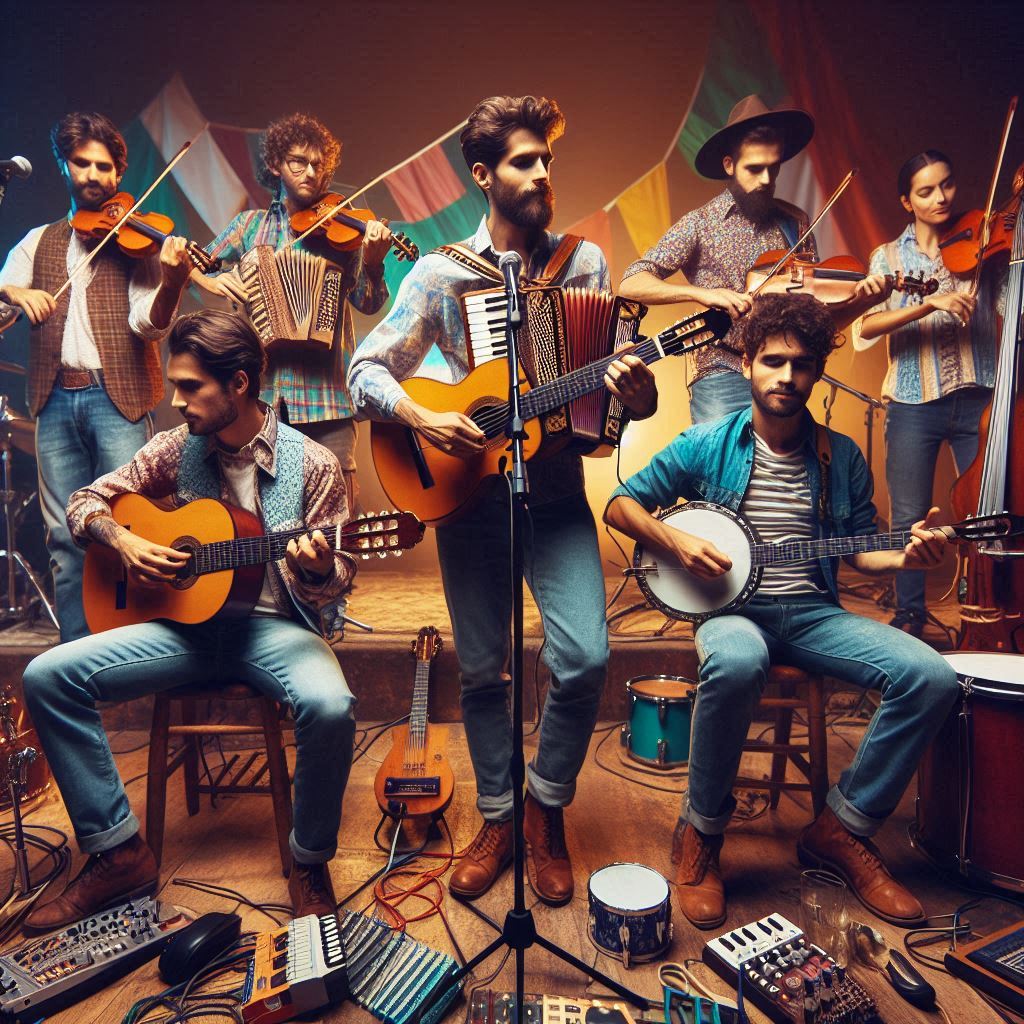 Folk Music Band
