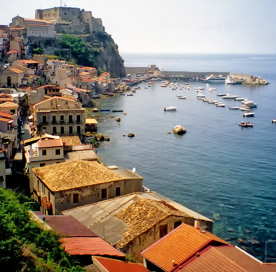 Scilla Coastal Town Italy