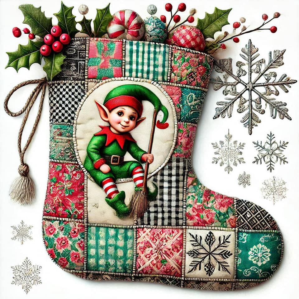 Christmas Stocking Patchwork