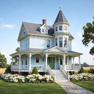 Victorian House with Turret