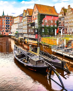Lüneburg Germany Waterfront