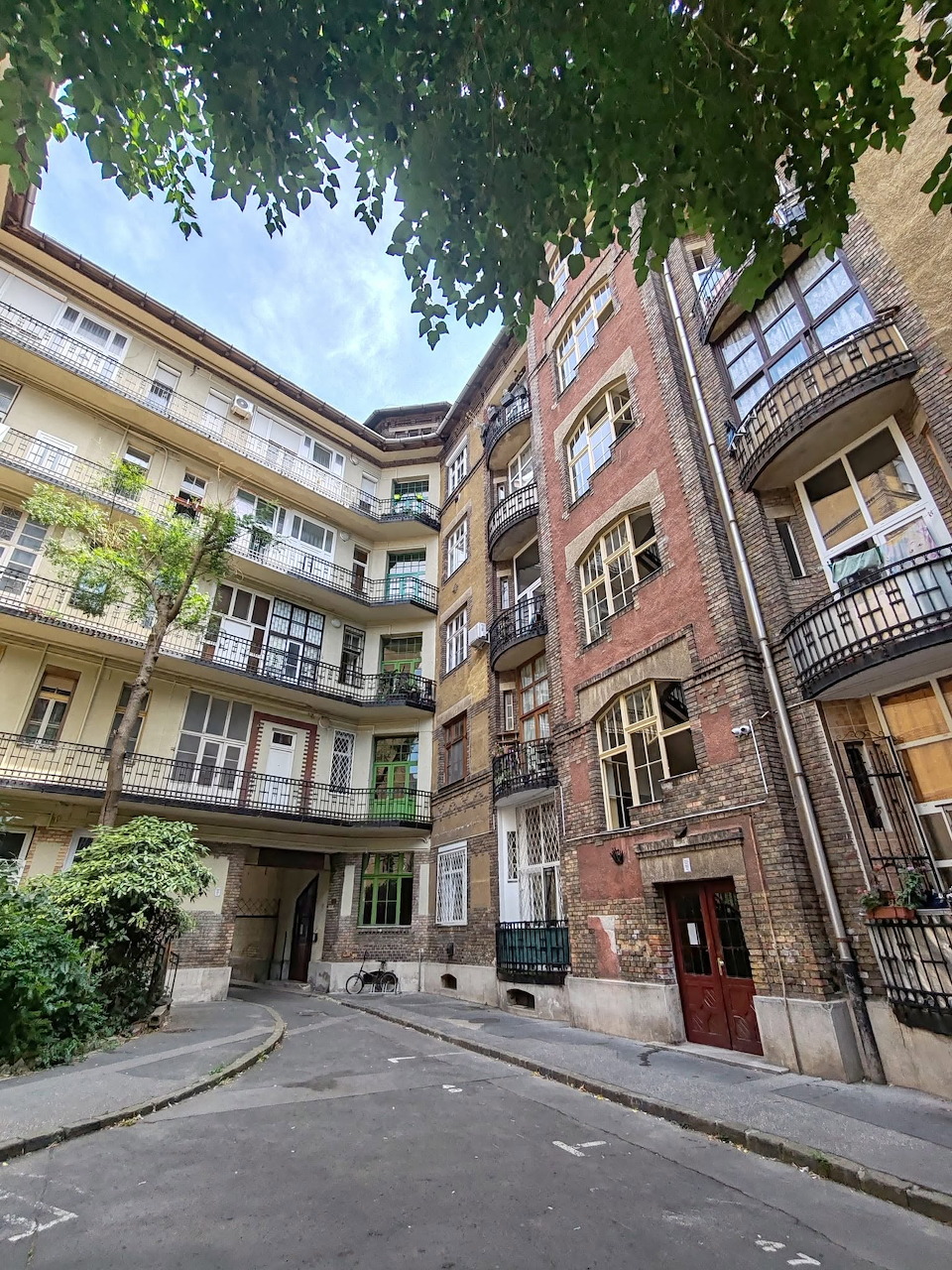 Budapest Residential Courtyard