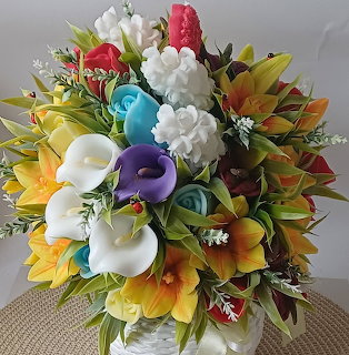 Colorful Artificial Flower Bouquet