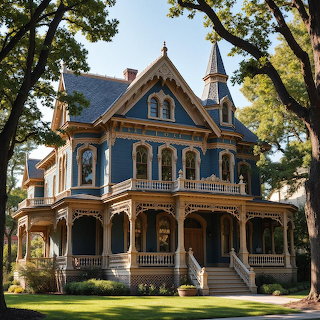 Victorian Blue House